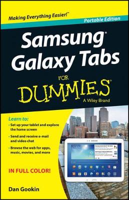Samsung Galaxy Tabs For Dummies book