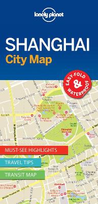 Lonely Planet Shanghai City Map book