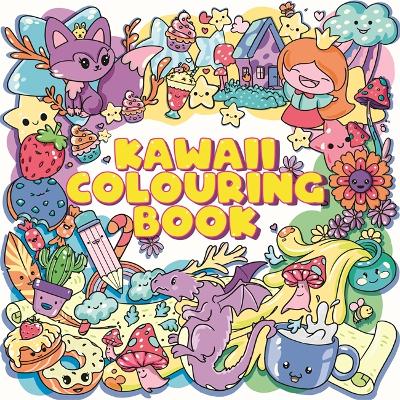 Kawaii Colouring Book book