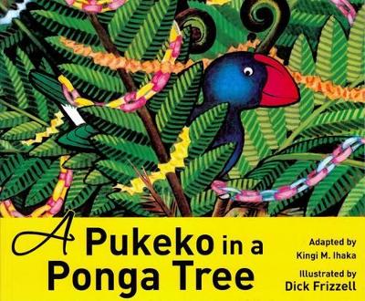 A A Pukeko in a Ponga Tree by Kingi M. Ihaka