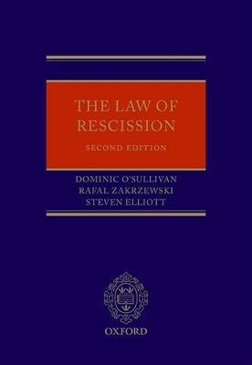The Law of Rescission book