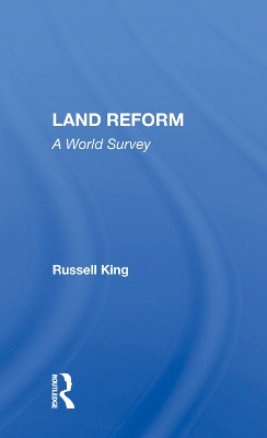 Land Reform: A World Survey book