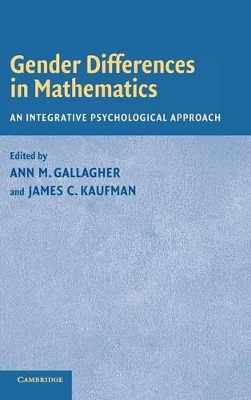 Gender Differences in Mathematics book