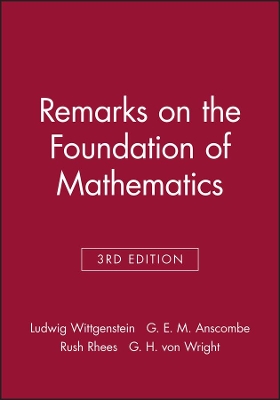 Remarks on the Foundations of Mathematics book