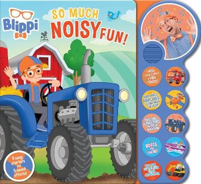 Blippi - 10 button sound book book