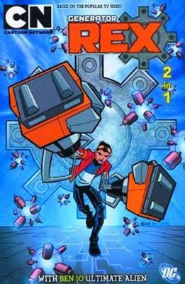 Cartoon Network 2 In 1 Ben 10 Generator Rex TP book
