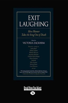 Exit Laughing by Victoria Zackheim