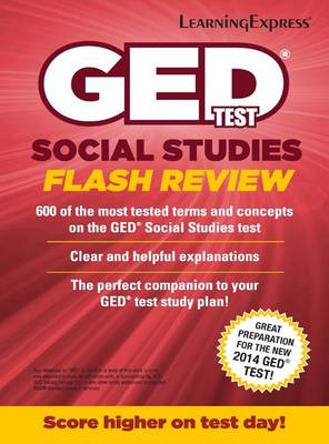 GED Test Social Studies Flash Review book