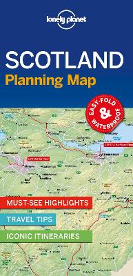 Lonely Planet Scotland Planning Map book