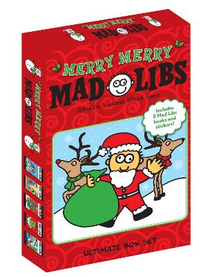 Merry Merry Mad Libs Gift Box: Includes over 100 Stories and Stickers book