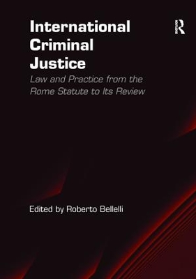 International Criminal Justice book