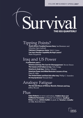 Survival 49.1: Survival 49.1, Spring 2007 book