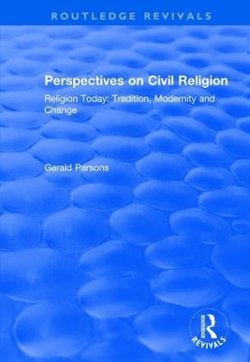 Perspectives on Civil Religion: Volume 3 book