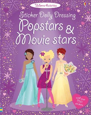 Sticker Dolly Dressing Popstars & Movie Stars by Lucy Bowman