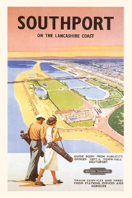 Vintage Journal Southport Travel Poster book