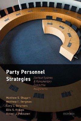 Party Personnel Strategies: Electoral Systems and Parliamentary Committee Assignments book