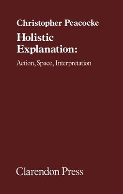 Holistic Explanation book