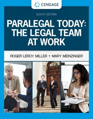 Paralegal Today: The Legal Team at Work book