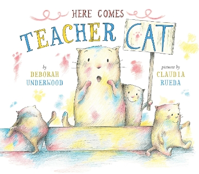 Here Comes Teacher Cat book