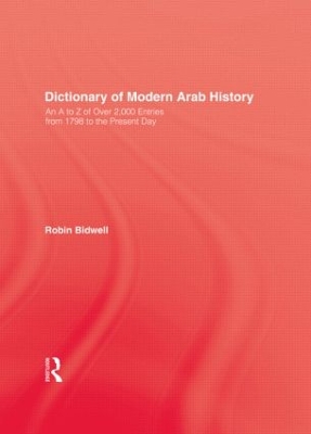 Dictionary of Modern Arab History book