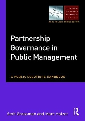 Partnership Governance in Public Management by Seth Grossman
