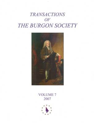 Transactions of the Burgon Society book