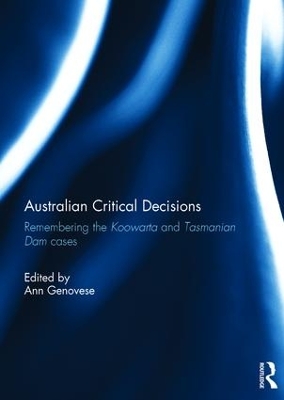 Australian Critical Decisions by Ann Genovese