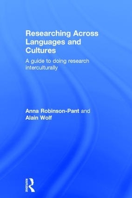 Researching Across Languages and Cultures book