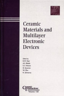 Ceramic Materials and Multilayer Electronic Devices book