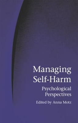 Managing Self-Harm book