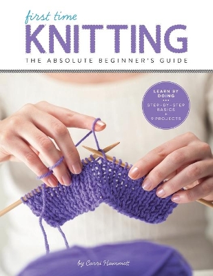 First Time Knitting book