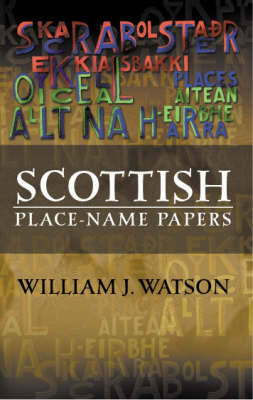 Scottish Place-Name Papers book