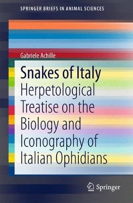Snakes of Italy book