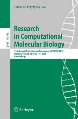 Research in Computational Molecular Biology book