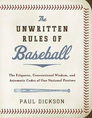 Unwritten Rules of Baseball book