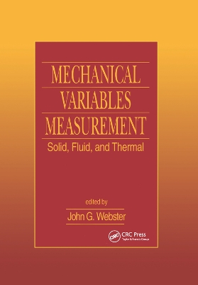 Mechanical Variables Measurement - Solid, Fluid, and Thermal book