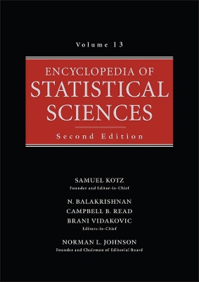 Encyclopedia of Statistical Sciences by Samuel Kotz