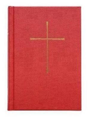 Le Livre de la Priere Commune: Red Hardcover book
