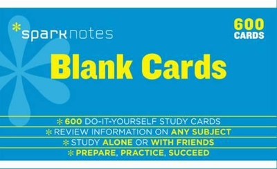 Blank Study Cards SparkNotes Study Cards book