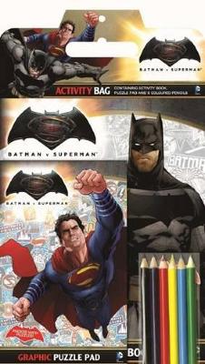 DC Comics: Batman vs Superman Activity Bag book