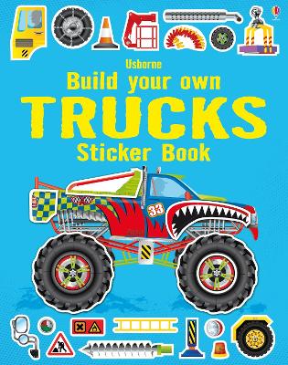 Build Your Own Trucks Sticker Book by Simon Tudhope