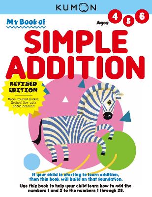 Kumon My Book of Simple Addition: Revised Ed by Kumon