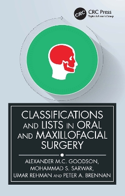 Classifications and Lists in Oral and Maxillofacial Surgery book