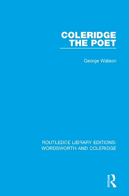 Coleridge the Poet book