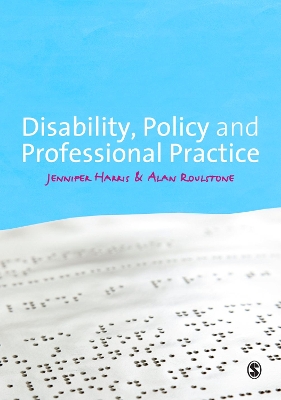 Disability, Policy and Professional Practice book