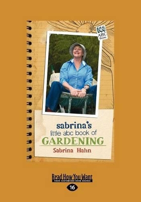 Sabrina's Little ABC Book of Gardening by Sabrina Hahn