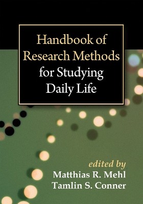 Handbook of Research Methods for Studying Daily Life book