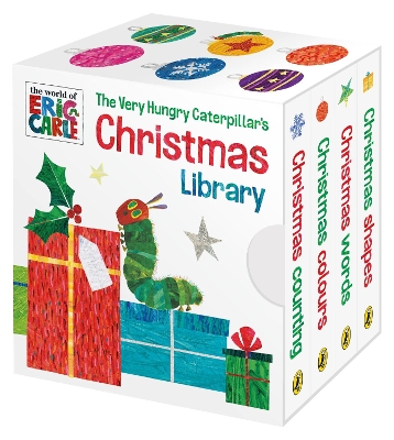 The Very Hungry Caterpillar's Christmas Library book