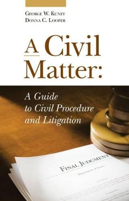 Civil Matter book