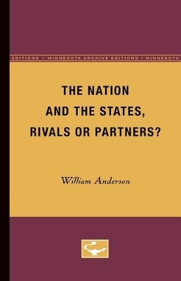 Nation and the States, Rivals or Partners book